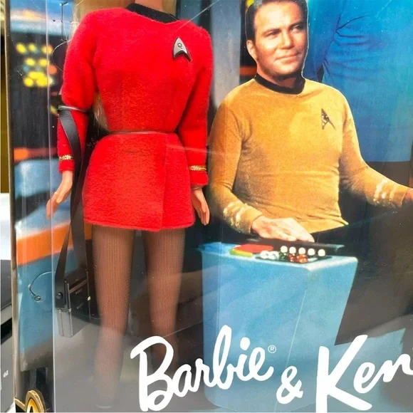 Star Trek Barbie and Ken 30th Anniversary 1996 Collectors Edition Vtg NEW IN BOX - Picture 6 of 10